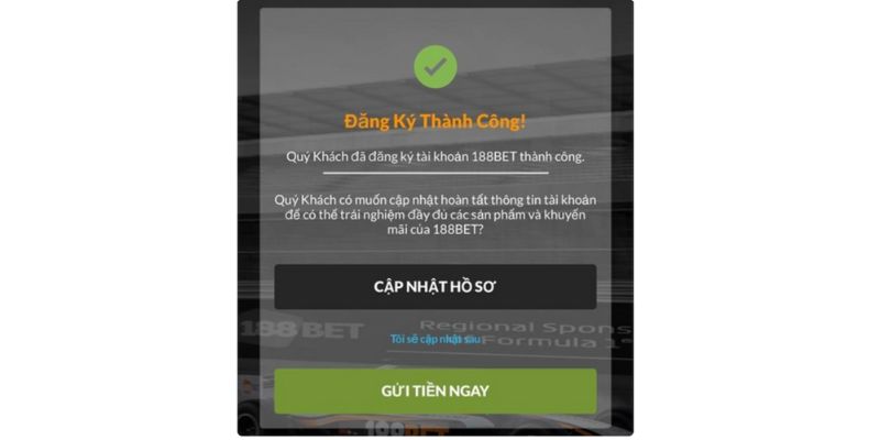 Lưu ý quan trọng mà hội viên cần nắm để đăng ký 188Bet thành công 